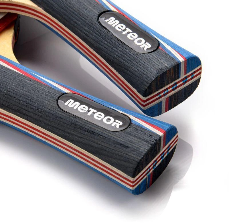 Stalo Teniso Rinkinys METEOR MISTRAL***, 2 Raketės ir 3 Kamuoliukai