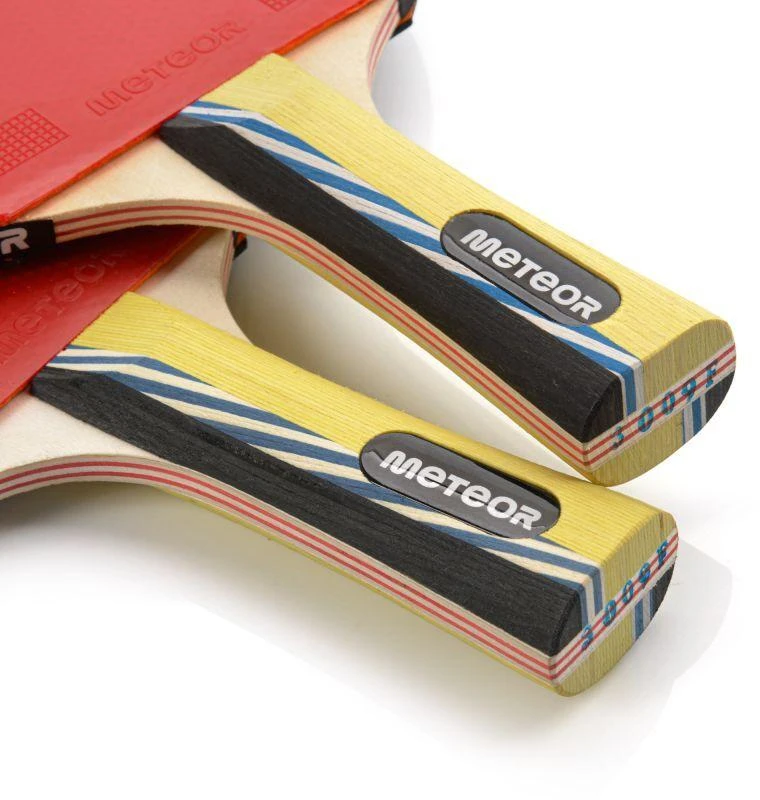 Stalo Teniso Rinkinys METEOR MISTRAL***, 2 Raketės ir 3 Kamuoliukai