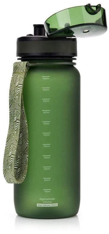 Sportinė gertuvė Meteor 1000 ml tamsiai žalia