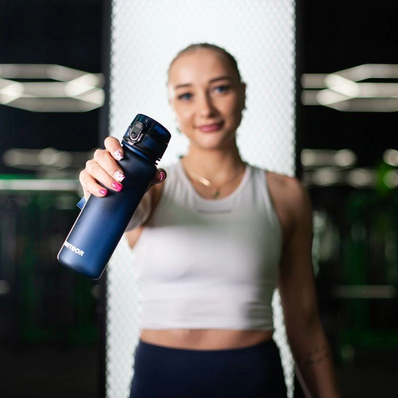 Gertuvė Bidon Meteor 1000 ml tamsiai mėlyna 55863