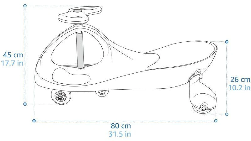 Meteor Automobiliukas Swing Car Swing