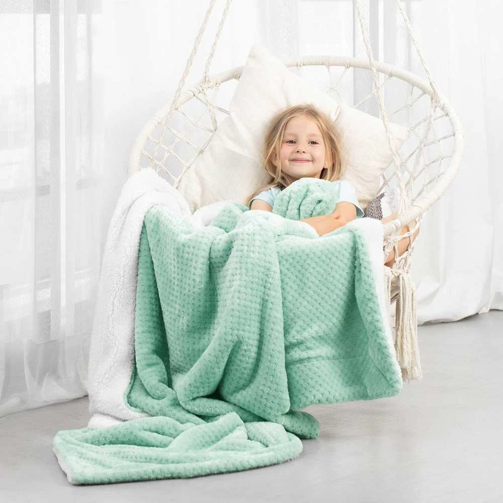 AmeliaHome Pledas SHLEEPY, 220x240 cm, spalva: mėtų/balta