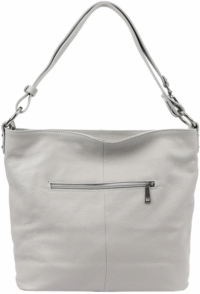 MiaMore damska torebka na ramię shopperbag skórzana su kieszeniami