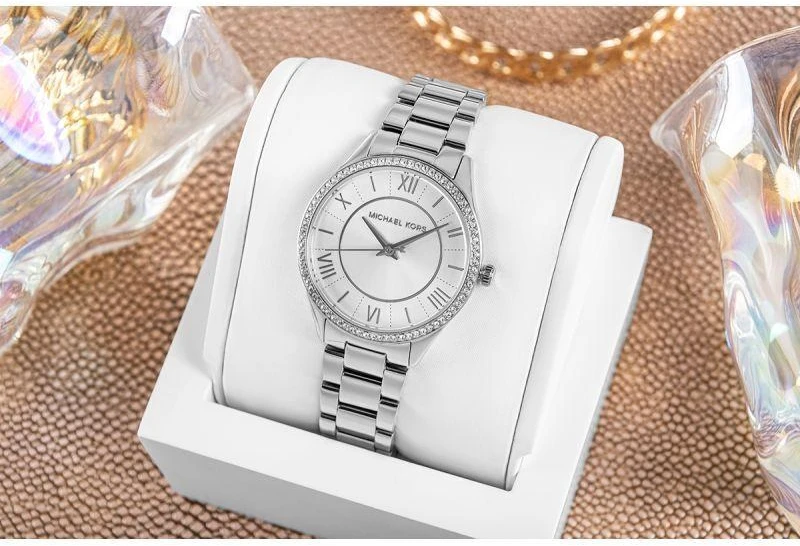 Michael Kors Lauryn Moteriškas laikrodis ir papuošalai MK4851SET su dėžute