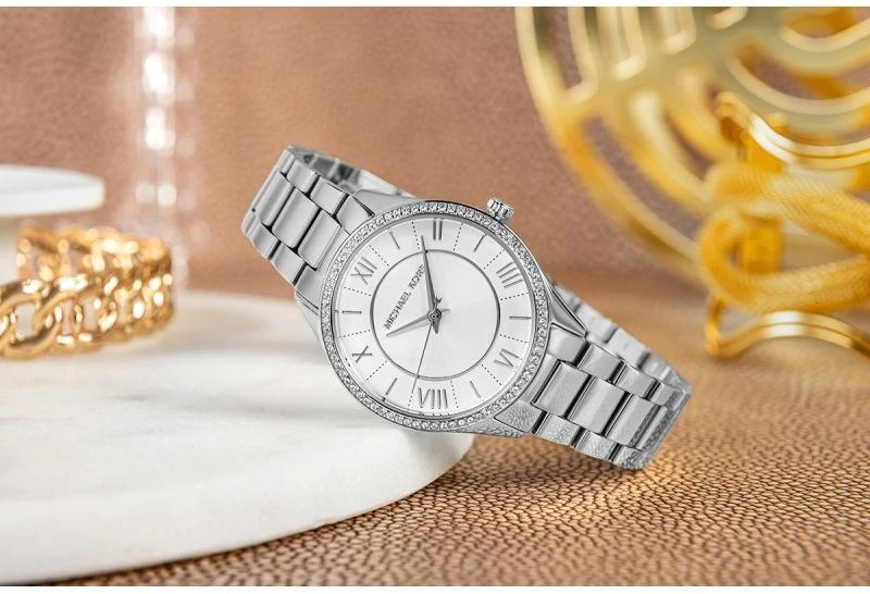 Michael Kors Lauryn Moteriškas laikrodis ir papuošalai MK4851SET su dėžute