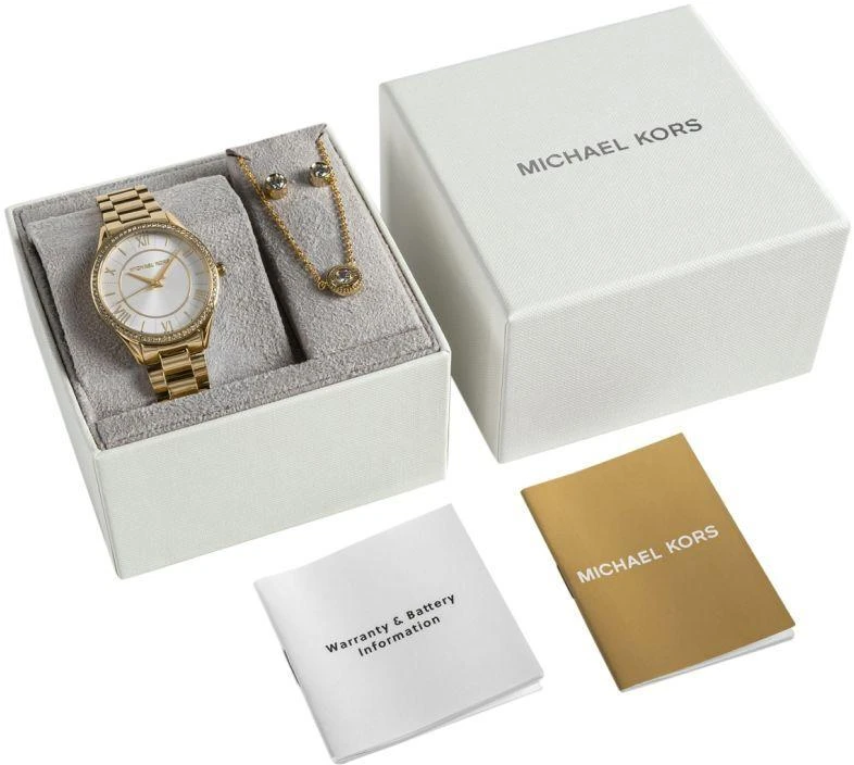 Michael Kors Lauryn Moteriškas laikrodis + Papuošalai MK4849SET + Dėžutė