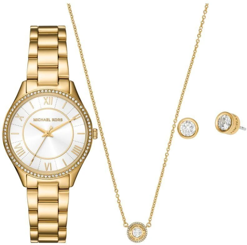 Michael Kors Lauryn Moteriškas laikrodis + Papuošalai MK4849SET + Dėžutė