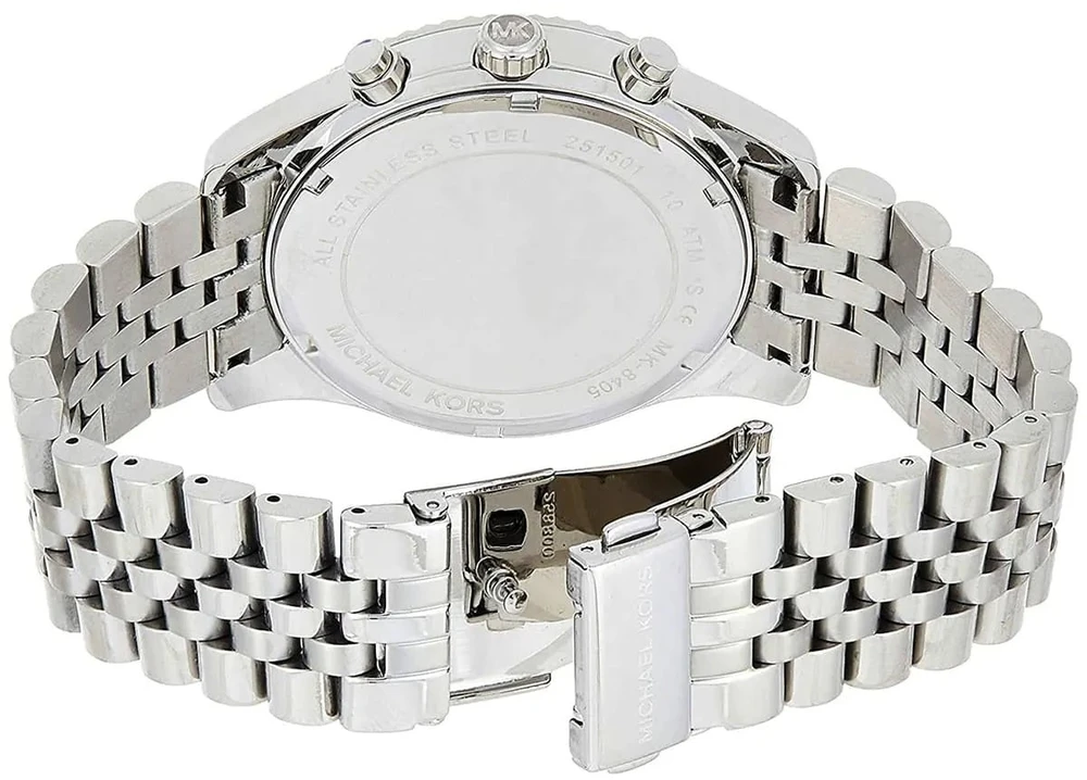 „Michael Kors“ MK8405 „Lexington“ vyriškas sidabrinis laikrodis