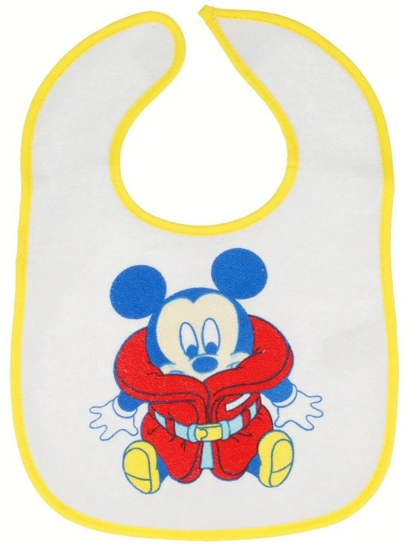 Mickey Mouse - Velcro bib (2 pcs)