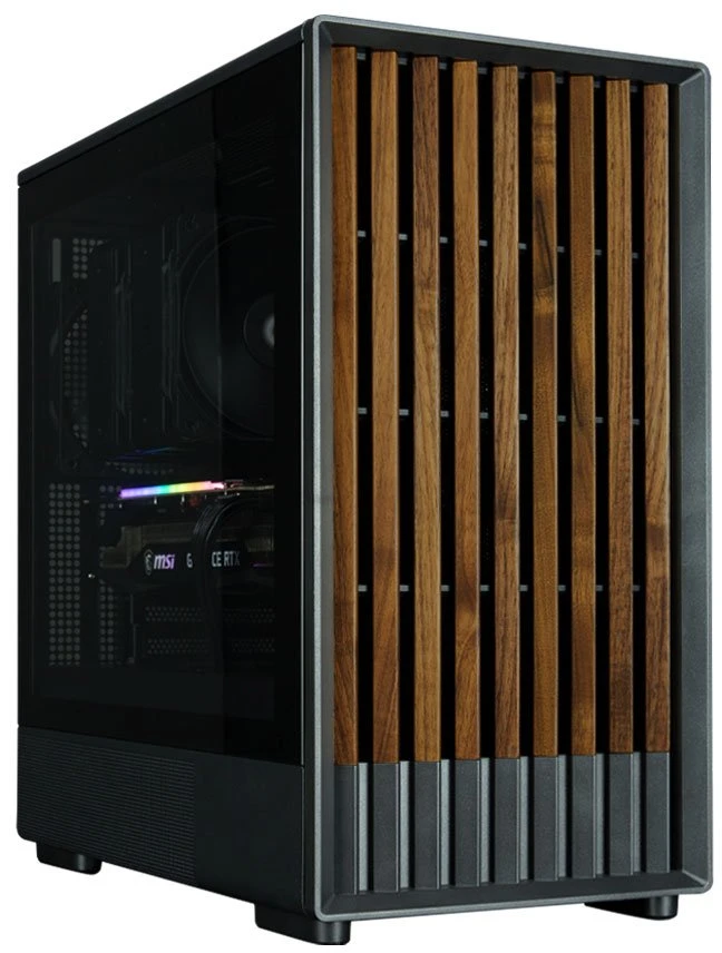 Micro-ATX kompiuterio korpusas Zalman P10 NAMU, 3 × 120 mm ventiliatoriai, juodas