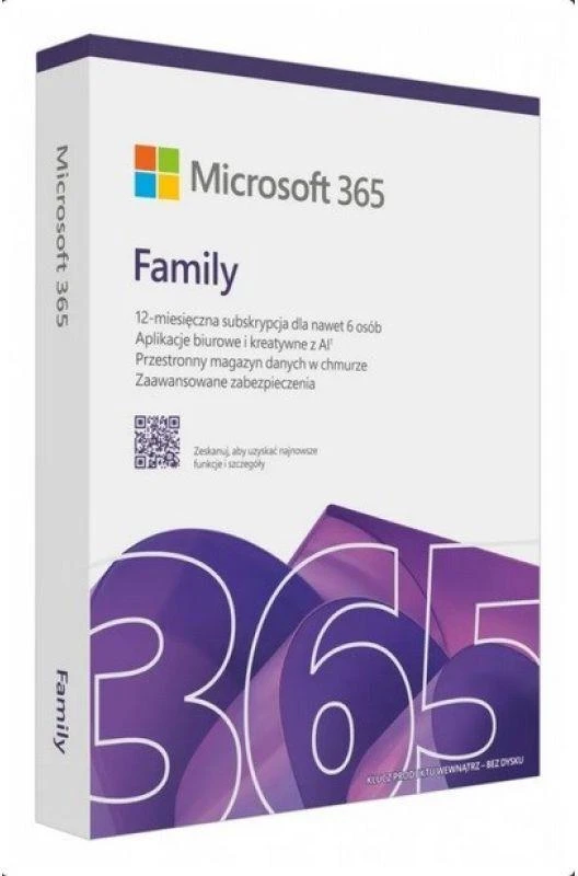 „Microsoft 365 Family + Copilot PL“ – vienerių metų licencija