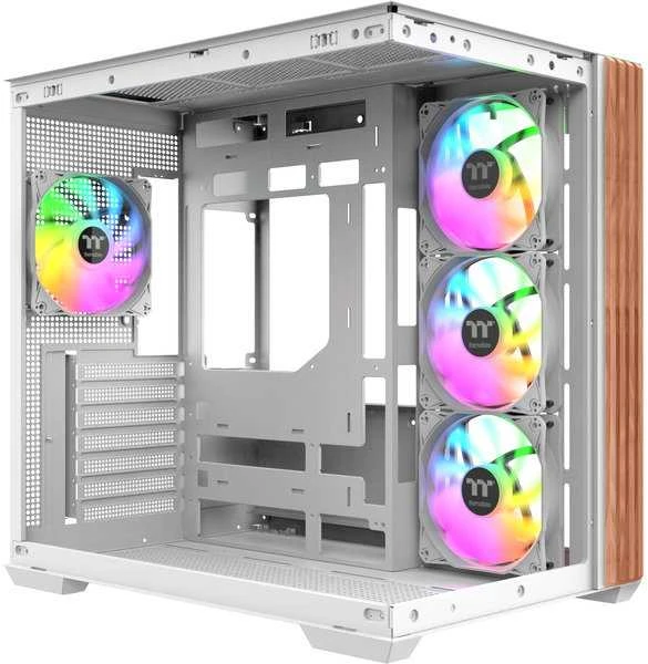 MIDI Thermaltake View 380 WS ARGB Snow Baltas