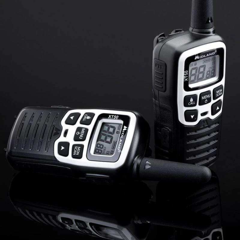 ALAN PMR MIDLAND XT50 rankinio radijo lagaminas