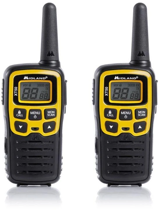 ALAN PMR MIDLAND XT50 rankinio radijo lagaminas