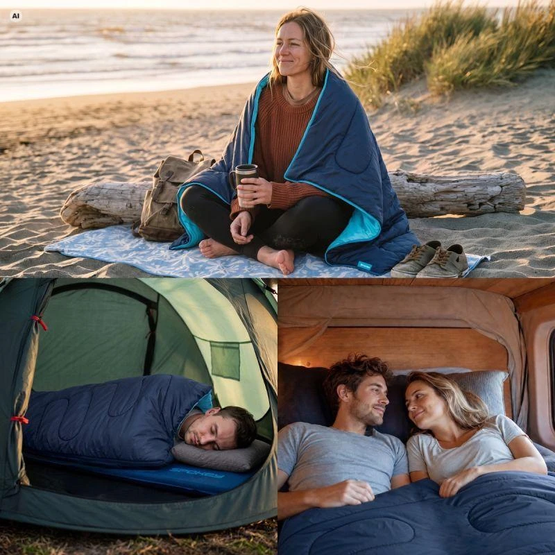 Miegmaišis mumija Spokey COZY, pavasaris–vasara
