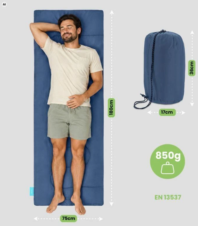 Miegmaišis mumija Spokey COZY, pavasaris–vasara