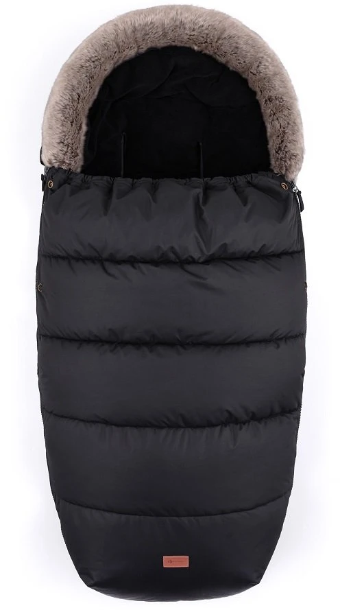 Miegmaišis vežimėliui 4 viename Petite&Mars Comfy, juodas