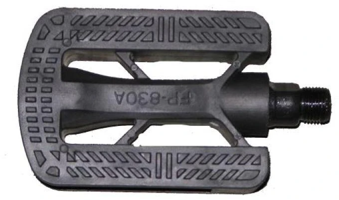 Miesto juodi PVC pedalai