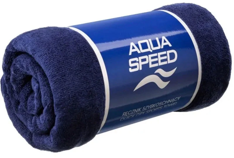 AQUA SPEED Microfiber Rankšluostis Dry Soft Navy 50x100cm