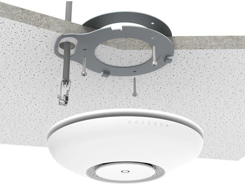Ausinės Mikrotik cAP ac 867 Mbit/s baltos spalvos, su PoE palaikymu