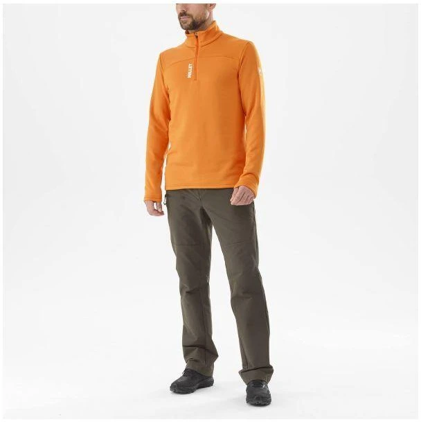 MILLET M Seneca Fleece Po Oranžinis sportinis megztinis