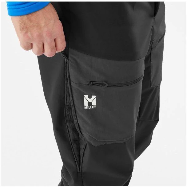 MILLET MM Baltas Shield Kelnės juodos