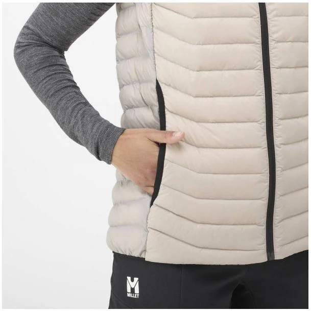 Millet W Kamet Light Down Vest smėlio spalvos