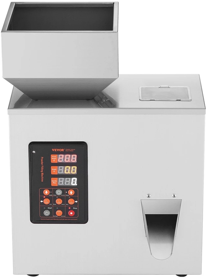 VEVOR Automatinė miltelių pildymo mašina, 1-200g