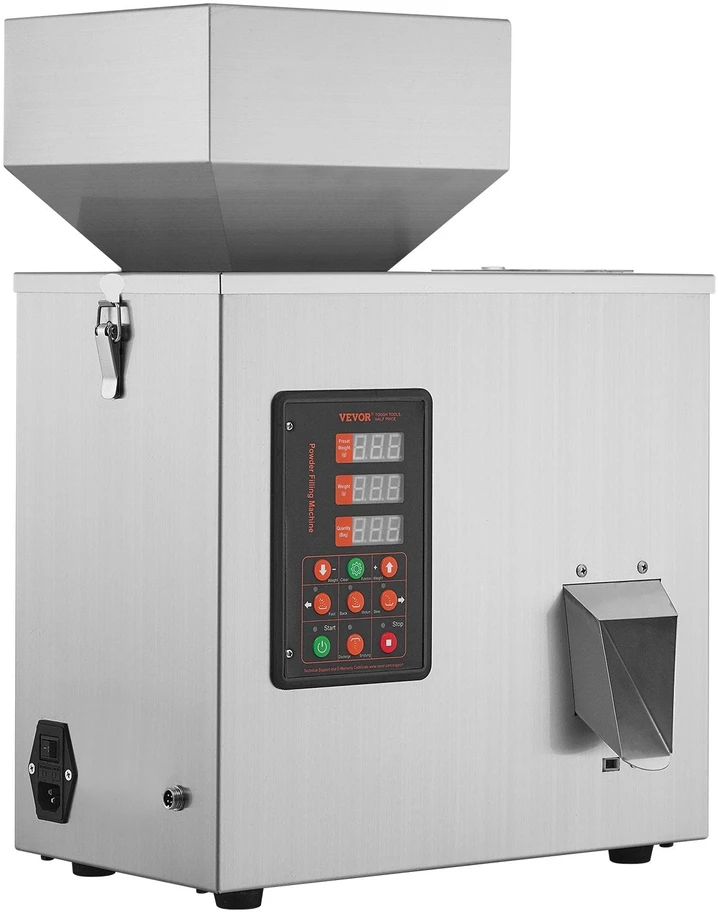 VEVOR Automatinis miltelių dozavimo aparatas, 1-100g