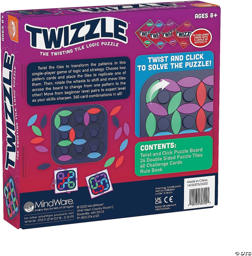 Mindware loginis galvosūkis „Twizzle“