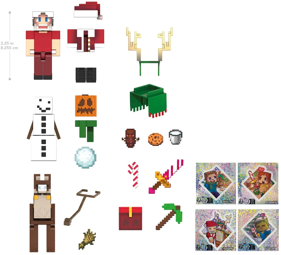 Advento kalendorius Mattel Minecraft