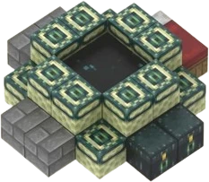 Minecraft magnetinis blokelių / kaladėlių rinkinys - Portalas - 32 vnt