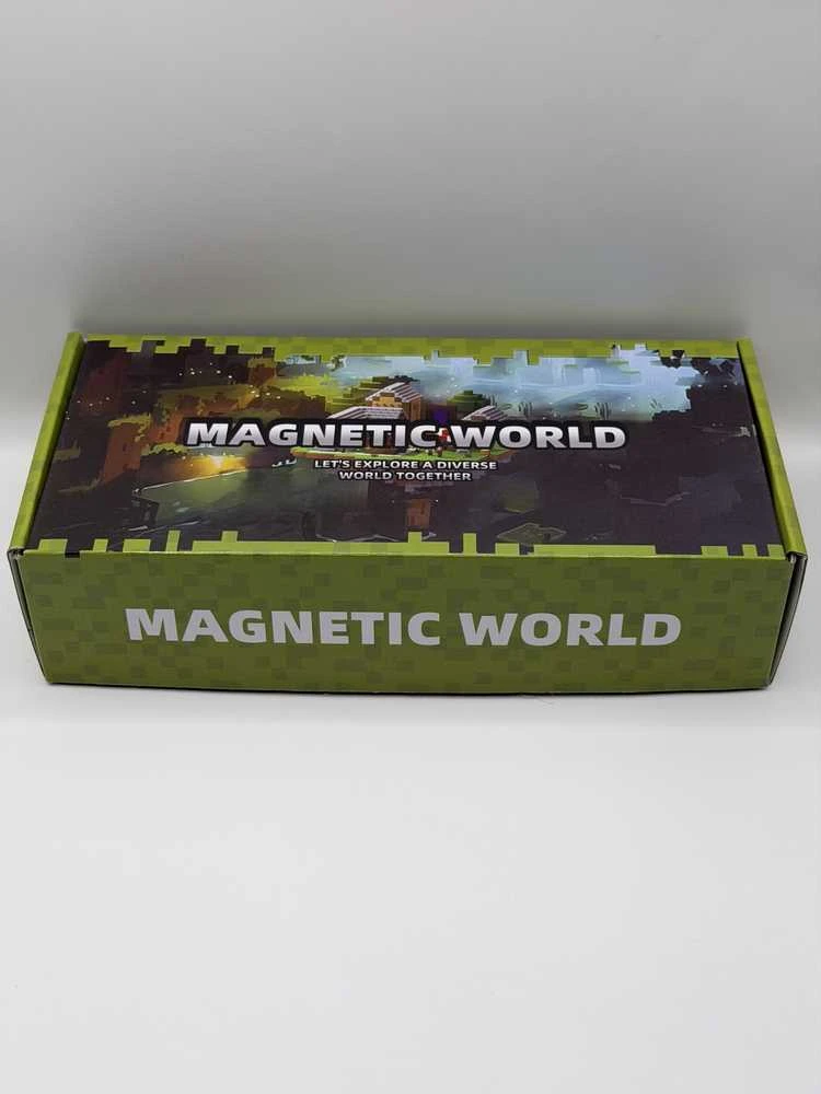 Minecraft magnetinis blokelių rinkinys - 100 vnt