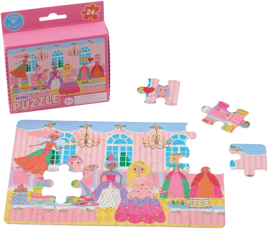 Flossamprock Mini dėlionė, Princesės, 24 det.