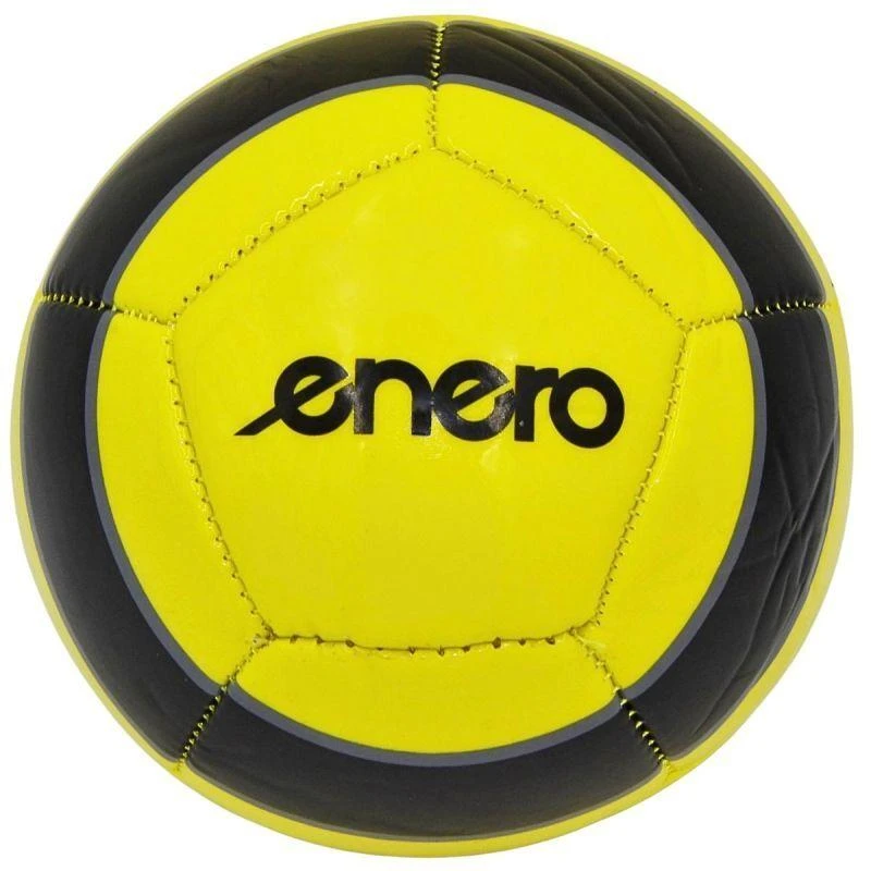 futbolo kamuolys enero mini 12 panelių geltonas