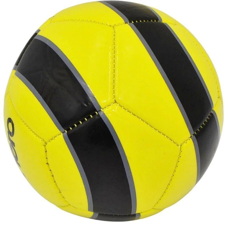 futbolo kamuolys enero mini 12 panelių geltonas