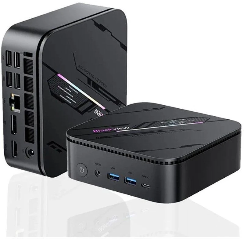 Mini PC Blackview MP100 Pro I5-12450H 16GB 512GB W11 PRO Juodas
