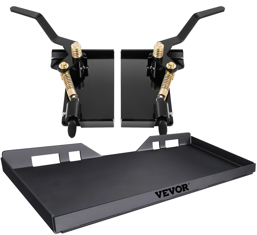 VEVOR Universalus plokštės montavimo adapteris – 9,5 mm greitas jungimas, 117 cm x 47 cm, 44 kg, juodas