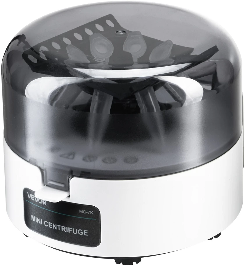 VEVOR Mini centrifuga 0.2/1.5/2 ml, 7000 aps./min.