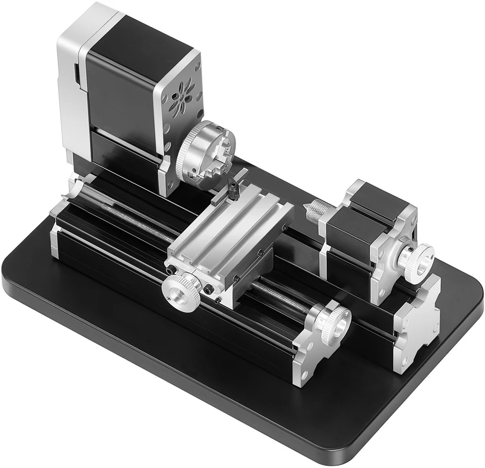 VEVOR Mini metalo tekinimo staklės 70 x 130 mm, 36W