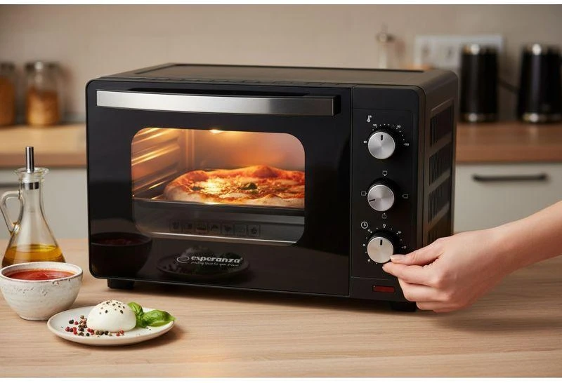 Mikrobangų krosnelė Esperanza EKO008N Mini Oven 20 l 1280 W Juodas