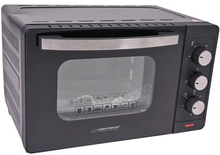 Mikrobangų krosnelė Esperanza EKO008N Mini Oven 20 l 1280 W Juodas
