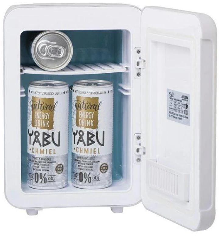 Mini šaldytuvas Adler AD 8084, 27 aukščio, 4 l, pilkas