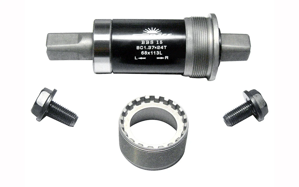 Miniklio velenas SunRace BBS15 BSA 68mm plienas/plienas-107MM