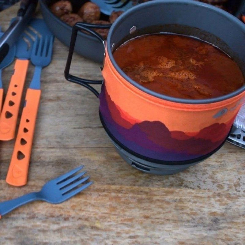 jetboil 550 kubinių pėdų „MiniMo“ nešiojama kepsninė „Sunset“
