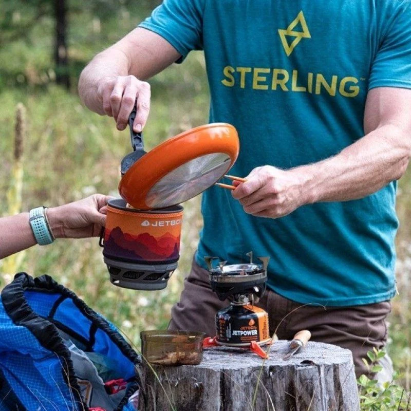 jetboil 550 kubinių pėdų „MiniMo“ nešiojama kepsninė „Sunset“