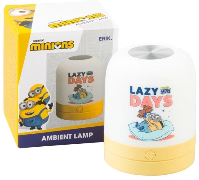 ERIK Minions belaidė LED naktinė lempa su USB-C