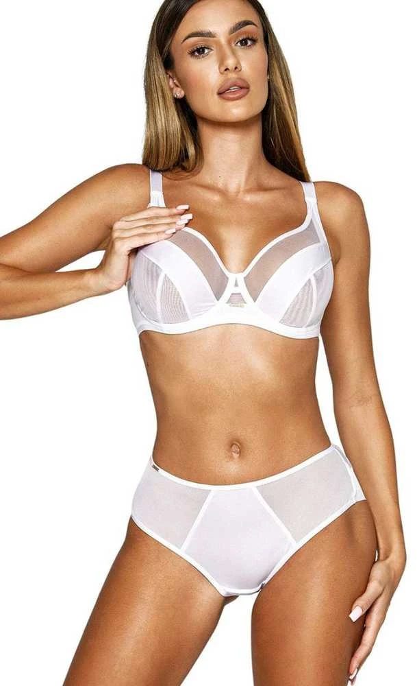 Minkšta balta liemenėlė Kinga Lou II SC-959