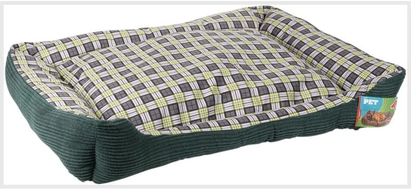Other Brand Minkšta šuns sofa XL, žalia, 90 × 70 × 20 cm
