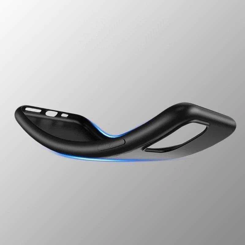 Hurtel Soft dėklas skirtas Honor 50 SE, juodas